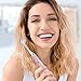 Sonic Electric Toothbrush Rechargeable for Adults, USB Rechargeable Waterproof Sonic Electric Toothbrush,4 Modes with Build in 2 Mins Timer,2 Replacement Heads Included (Pink)