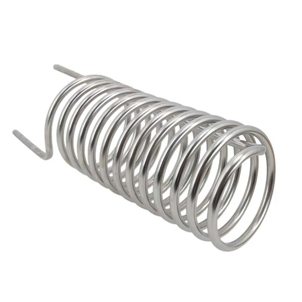1 refrigeratore di Mosto Premium 1PC - Serpentina di Raffreddamento/Riscaldamento a Immersione in Acciaio Inossidabile con glicole da 3/8" e 15 Piedi con regolatore di Temperatura