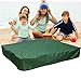 Maius Sandbox Cover, Square Protective Cover for Sand and Toys Away from Dust and Rain, Sandbox Canopy with Drawstring, Sandpit Pool Cover
