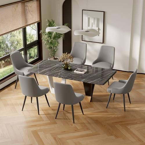 Daluvenix Faux Leather Dining Chairs