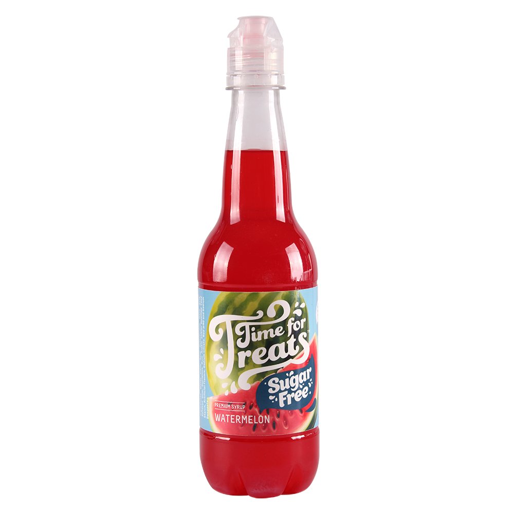 Time for Treats VKP1196 Sugar Free Watermelon Snow Cone Syrup, 16.9 Fl Oz