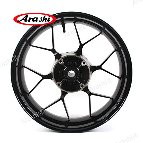 Arashi Wheel Rim Front and Rear for HONDA CBR600RR 2007-2017 Motorcycle Accessories CBR 600 RR CBR600 600RR 600CC Black 2008 2009 2010 2011 2012 2013 2014 2015 2016