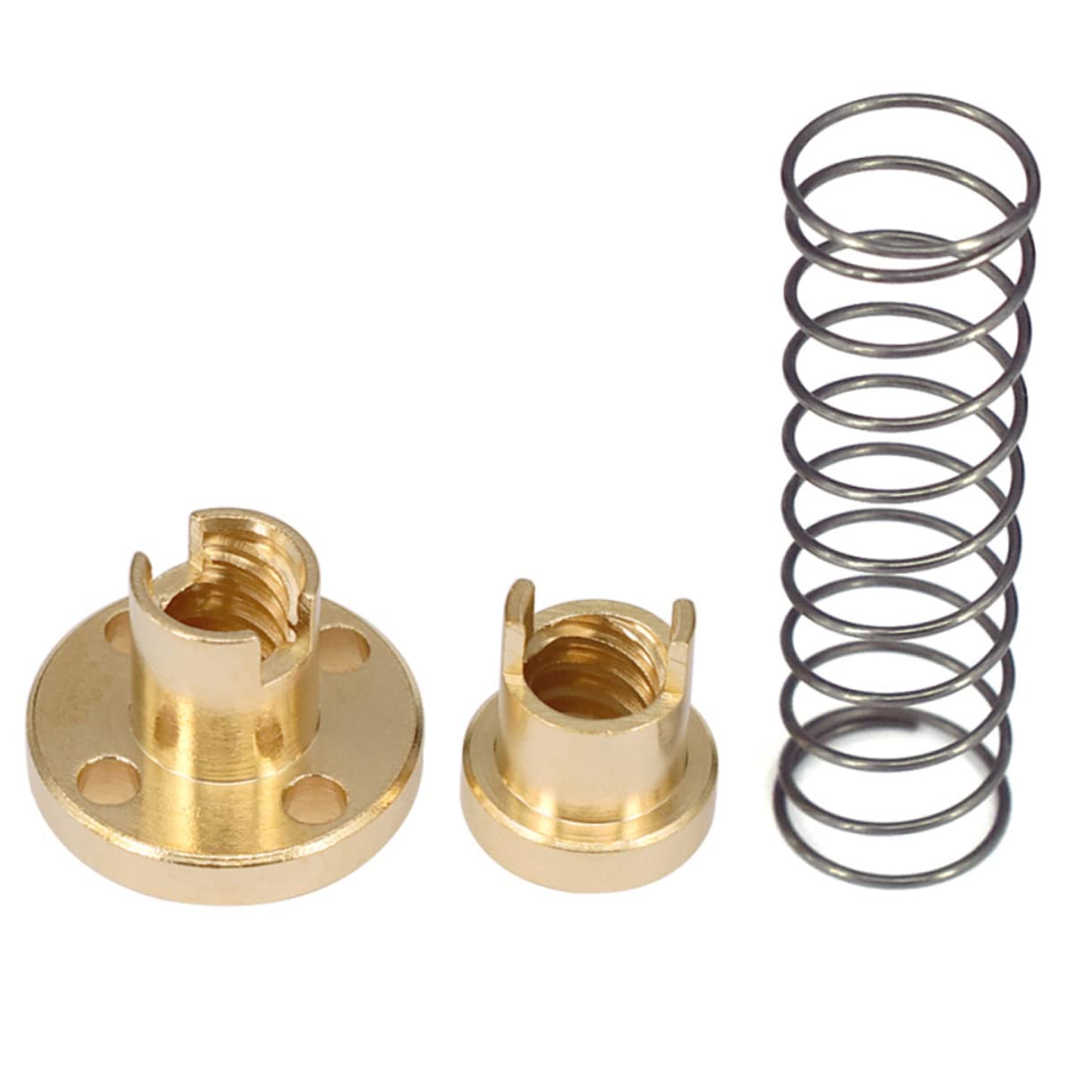 FUNOMOCYA 4 Sets 3D Printer Accessories T8 Lead Screw Nuts Screws Nut Set for Stepper Motor Machine Tool Rails