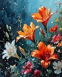 Facile à peindre : nos kits de peinture pour adultes ne nécessitent aucune connaissance de base en peinture. Chaque zone de la toile est marquée d'un numéro correspondant à la peinture. Trouvez simplement la bonne couleur et peignez dans les pièces.