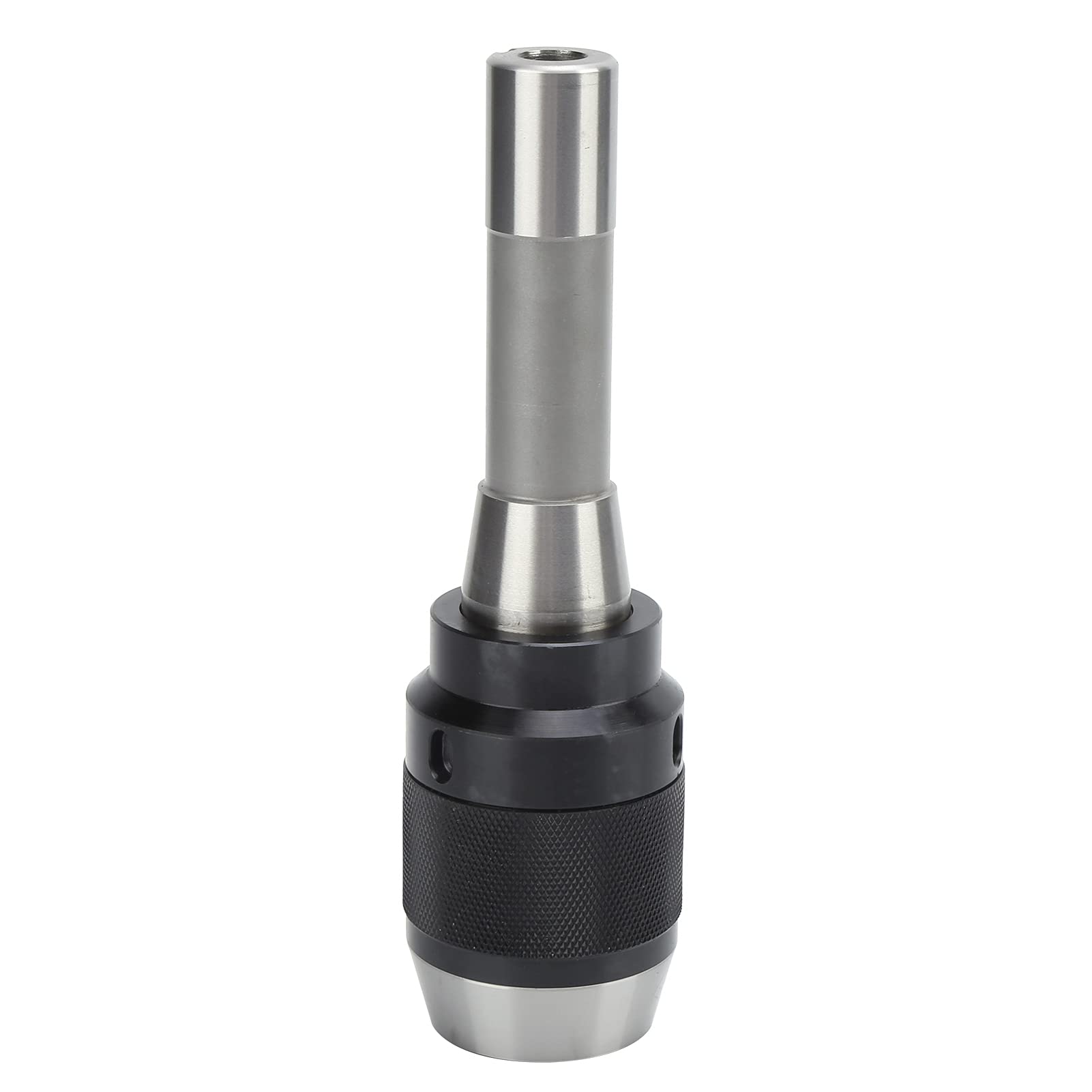 Focket Mandrino Integrale Senza Chiave, Gambo Cilindrico per Fresatrice | Serraggio automatico con gambo dritto, acciaio 40Cr durevole, serraggio da 1-13 mm, hardware per tornio