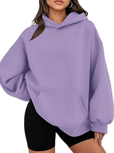 Hoodies for Women Oversized Trendy Sweatshirts Pullover Fleece Long Sleeve Sweaters Winter Outfits Y2k Clothes