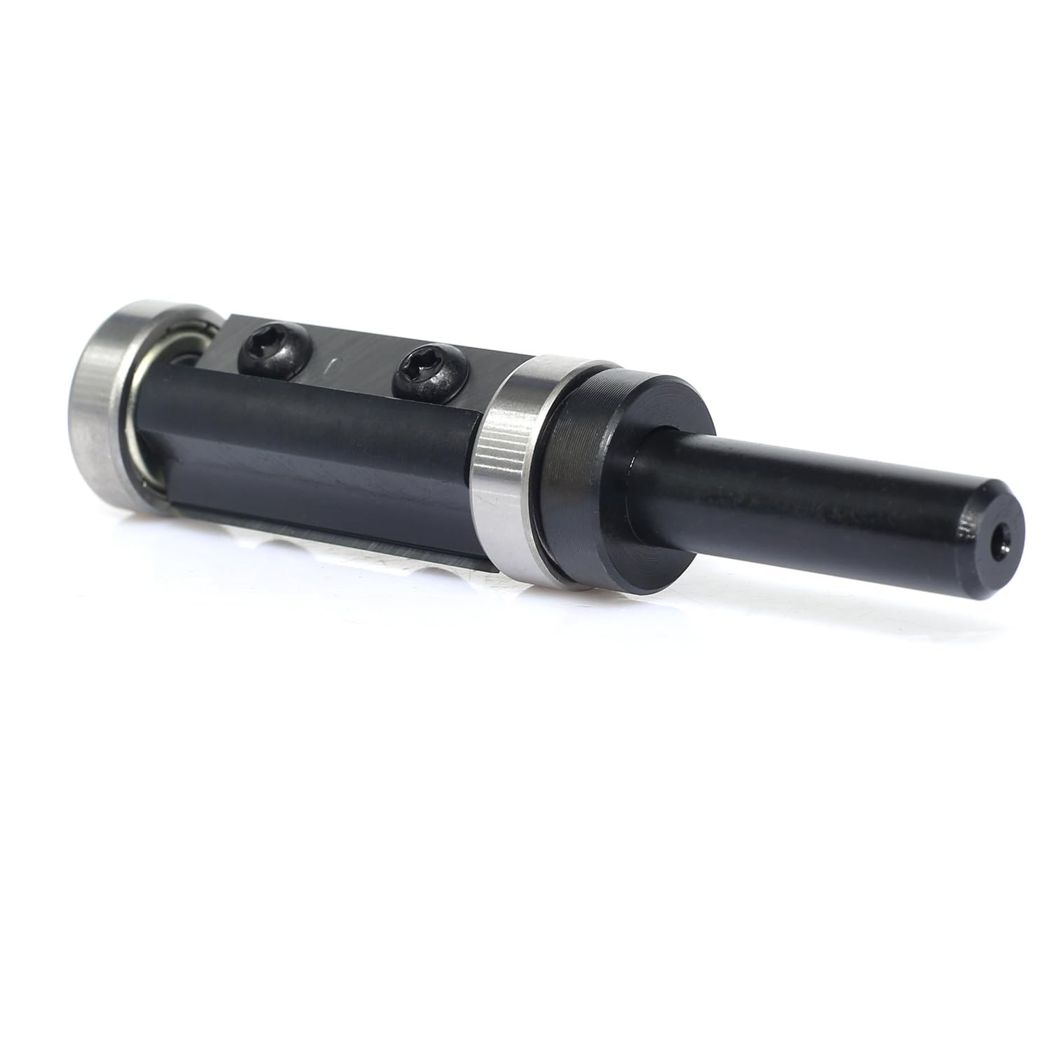 Fresa a filo per piastre reversibili, fusto da 8 mm, lunghezza di taglio 30 mm, con metallo duro sostituibile (HW), con cuscinetti a sfera sul gambo e sulla parte superiore, per