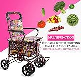 Zoom IMG-2 carrello portaoggetti multifunzione con sedile Zoom IMG-2 carrello portaoggetti multifunzione con sedile