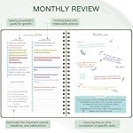 Monthly Planner 2026-2027, 2 Year Calendar 2026-2027 (Jan 2026 - Dec 2027), 7" x 10", 26-27 Monthly Calendar Planner, 24-Month Planning Book for Home School Office Supplies - Image 3
