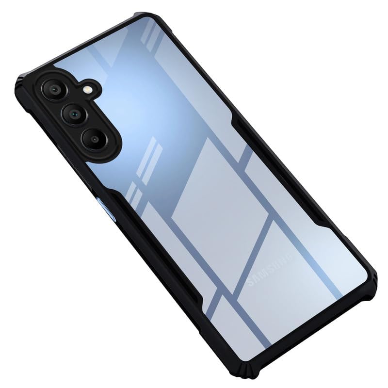 SHINESTAR Samsung Galaxy A15 5G Back Cover Case | Ultra Thin 360 Degree Protection Crystal Clear Tranparent Bumper Back Cover Case for Samsung Galaxy A15 5G - Black (B0CWS79994) Amazon Price History, Amazon Price Tracker