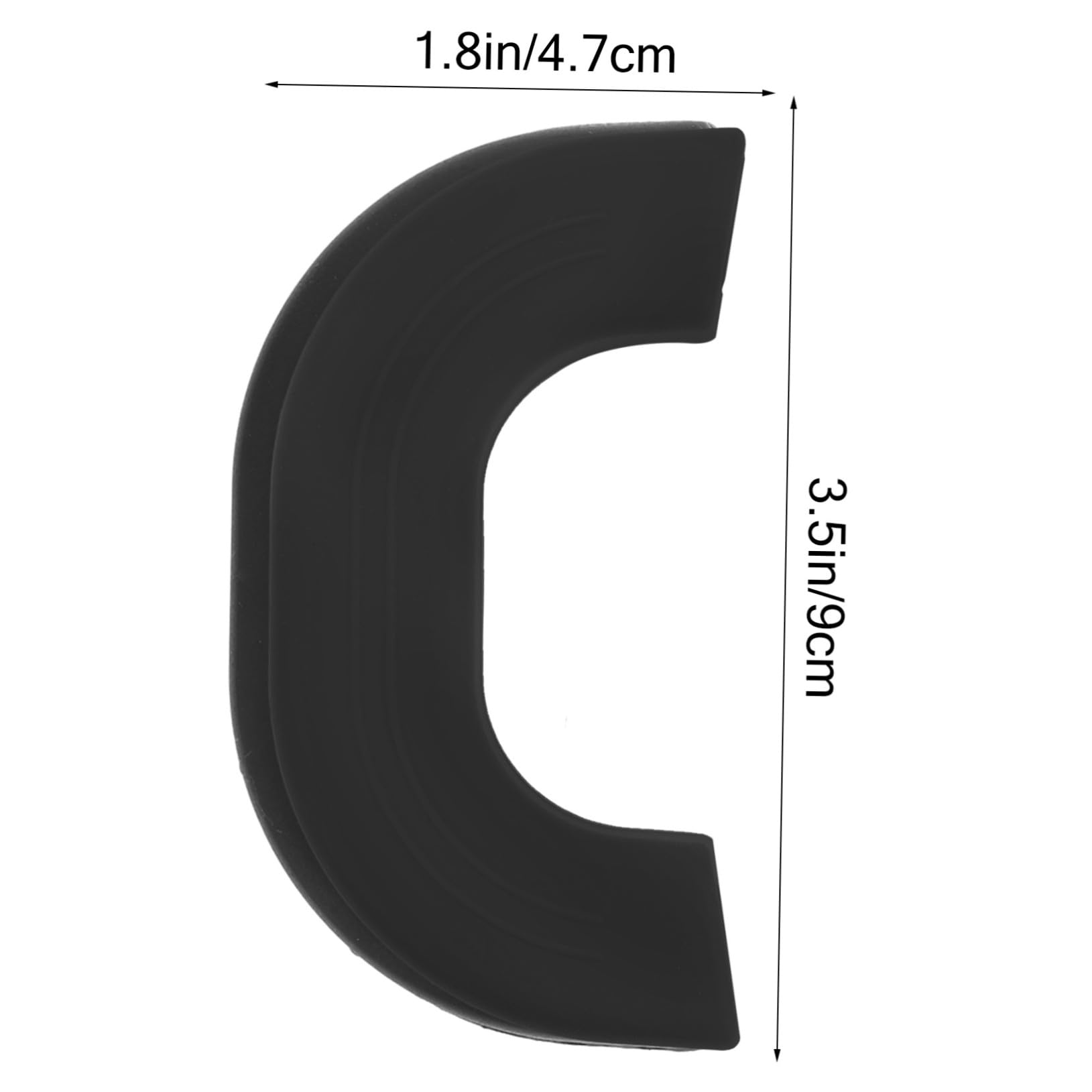 Garneck 4 Piezas Fundas Protectoras de Silicona para Asas de Ollas Resistentes al Calor y Antiescaldaduras para Cocina y Cómoda