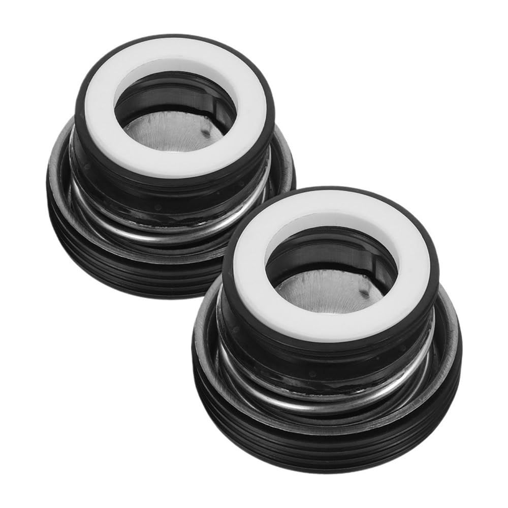 Pump Shaft Seal Engine Water Pump Sealing Gaskets, 4.4 * 2.5cm Mechanical Seals, Gasoline 2pcs