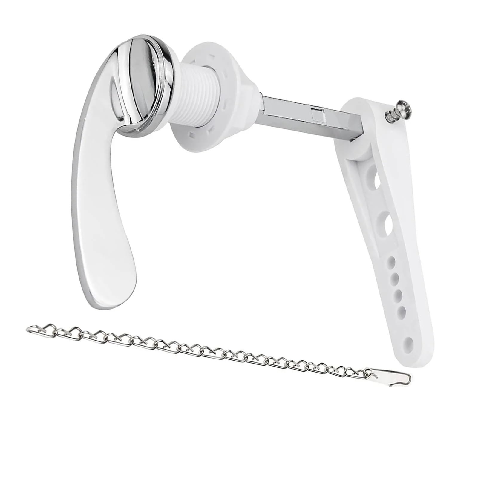 Mlyvax 1set Toilet Handle Replacement Kit Toilet Flush Lever Handle Replacement