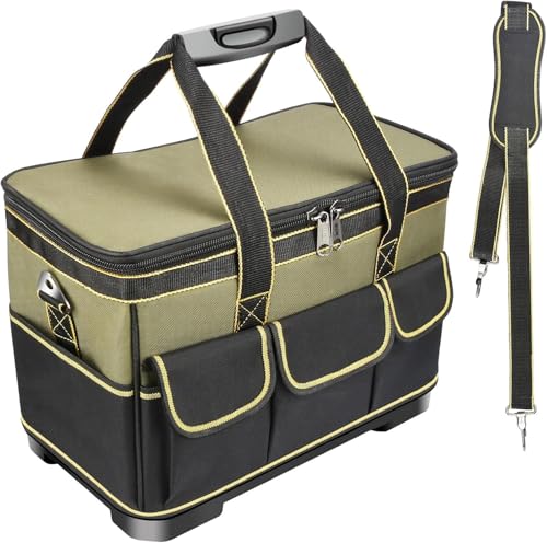 Sukudon Large Foldable Tool Bag - Waterproof, Easy to Carry, Sturdy and Durable - 40 x 23 x 28 cm