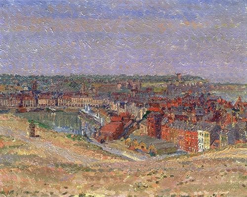 Poster Peinture Graffiti Dieppe Harold Gilman Tableau Mural 60x90cm