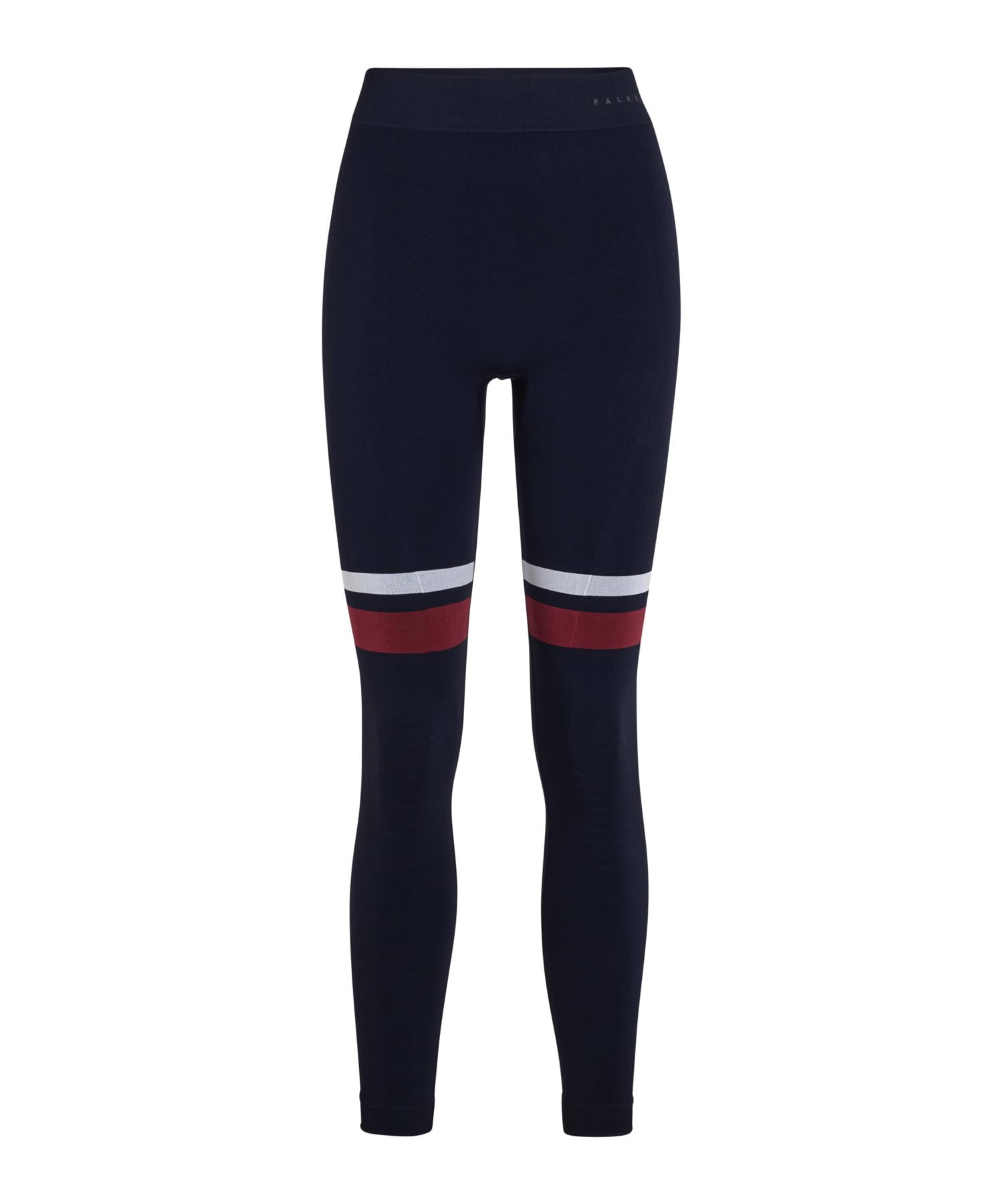 FALKE Dames Broek van onderlaag Warm Long W Ti functioneel materiaal sneldrogend 1 stuk, Rood Merlot 8117, M