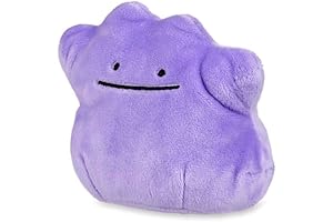 Center: Sitting Cuties: Ditto Plush # 132 - Generation 1