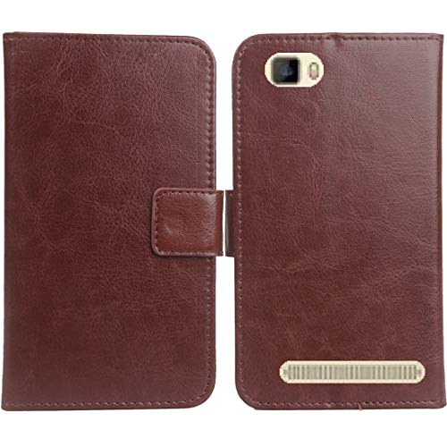 Gukas Flip PU Billetera Design para DUODUOGO J3 (2019) / V Mobile A10 / A11 / Spiphone A10 Pro 5