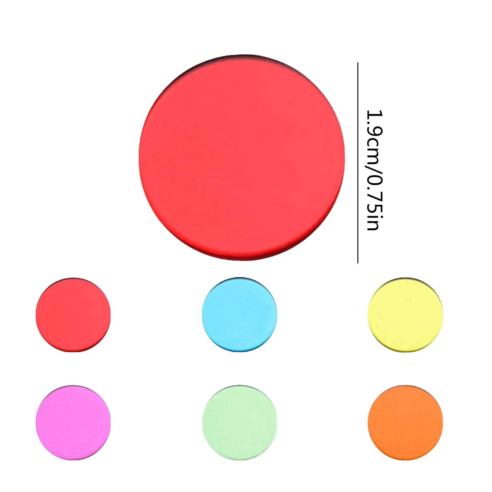 Set 100 Fiches Poker Plastica - 4 Colori, Con Scatola Portafiches, Per Giochi E Didattica Bambini - Foto 2