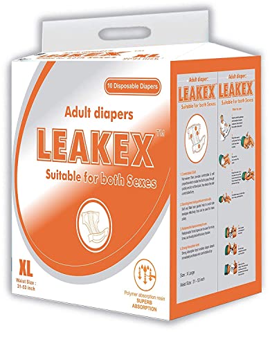 Image of Premium High Absorbency Unisex Adult Diaper - Senior Incontinence Diapers- Extra Large Size /XL (Waist Size:- 31 inch- 53 inch Inch)