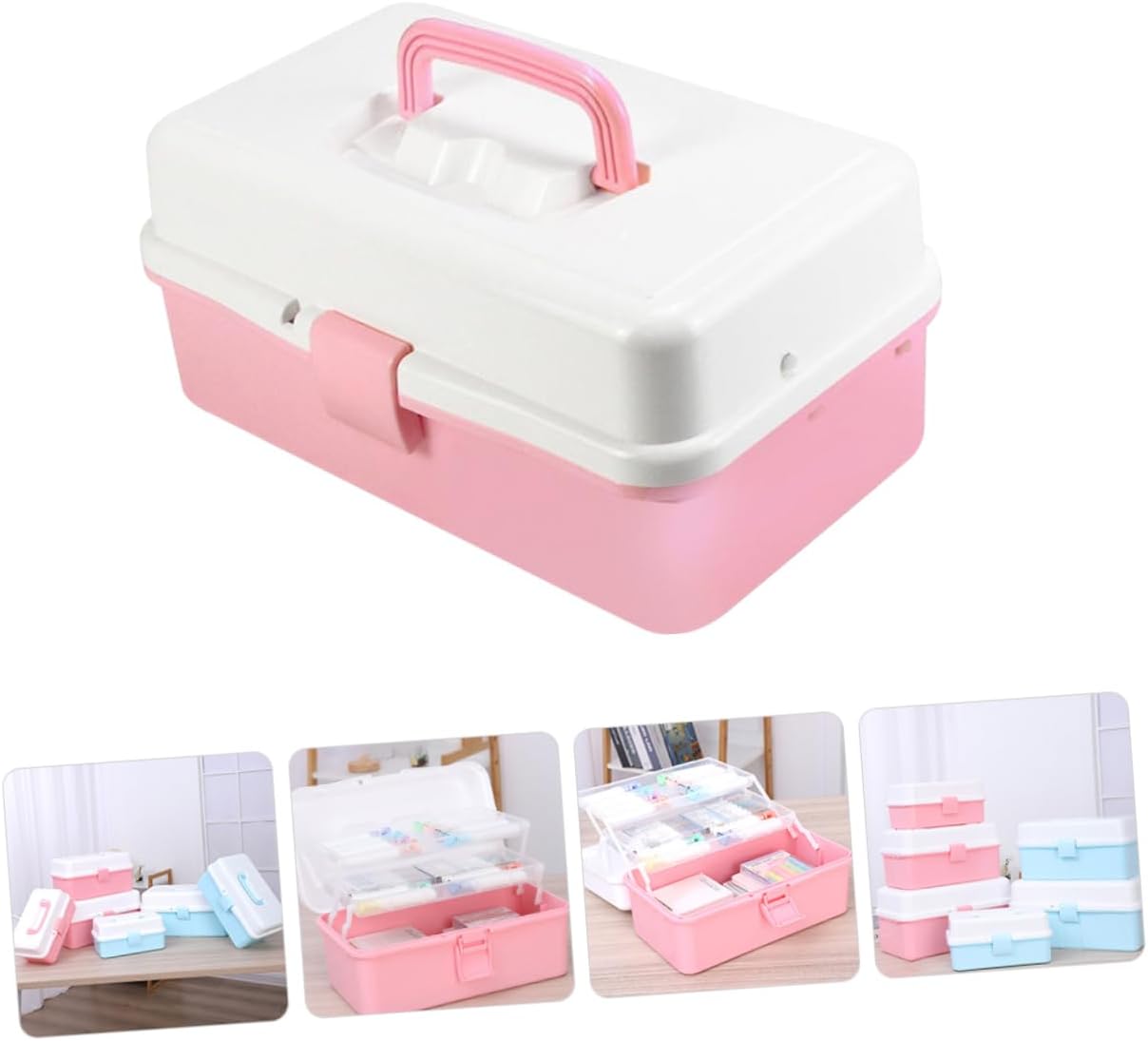 Craft Tool Box Supply Storage Organizer Pp Material Boys and Girls Painting Tool Case