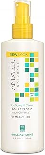 Andalou Sunflower Citrus Medium Hold Hair Spray