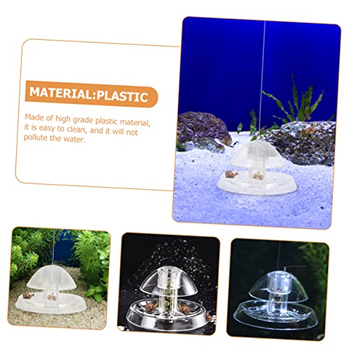 Outils de capture escargots pour aquarium Happyyami | Lot de 8 pièges transparents