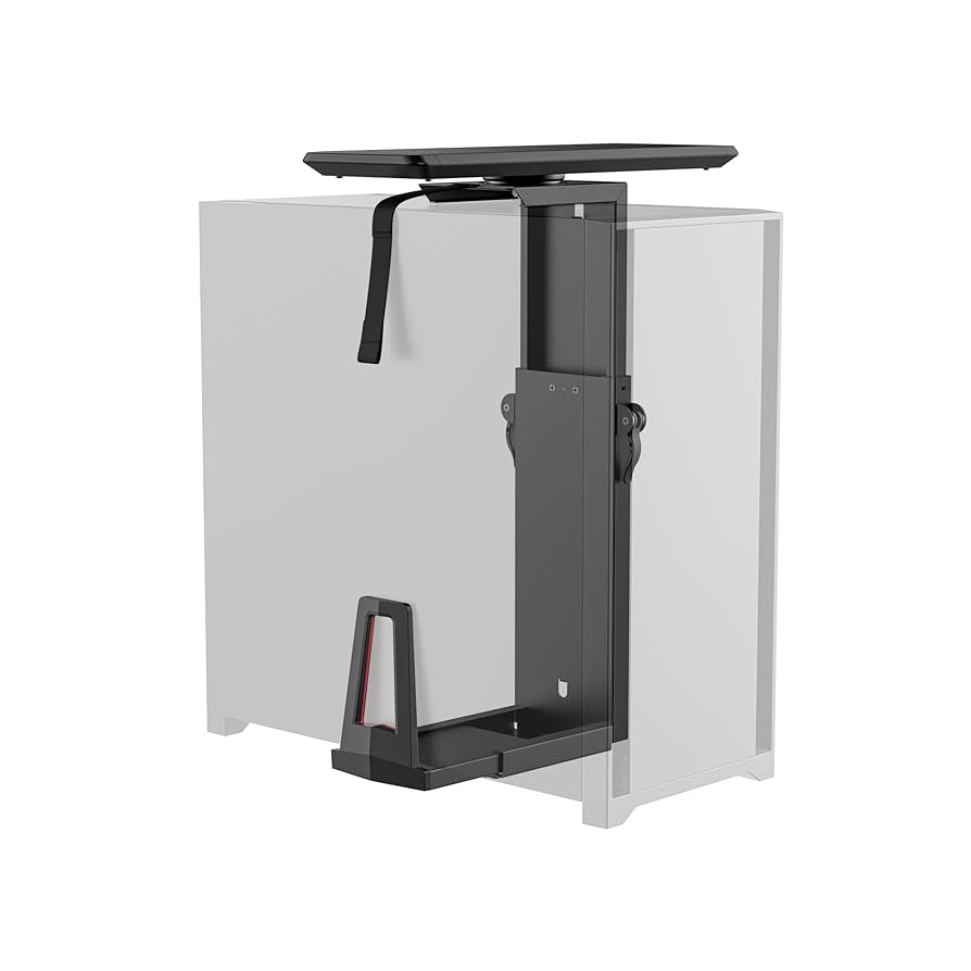 Amazon.co.jp: Mount-It!CPUデスク下マウントブラケットラック