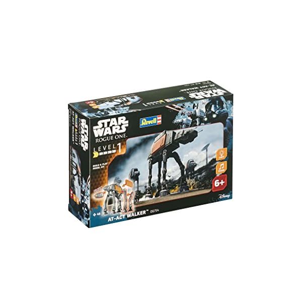 Revell Modellbausatz Star Wars AT-ACT Walker im Maßstab 1:100, Level 1, originalgetreue Nachbildung mit vielen Details… – Bild 7