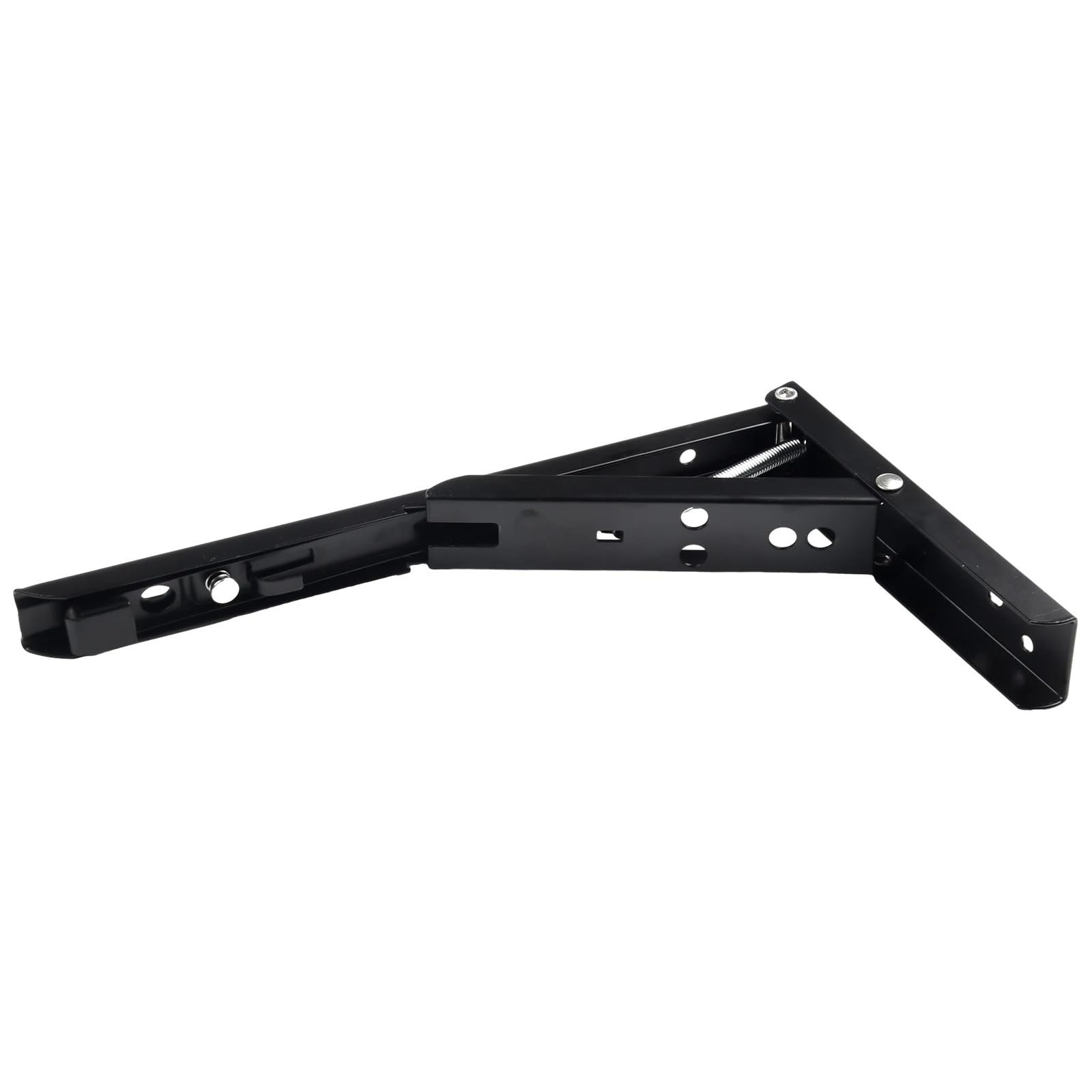 Irfhdcx 10Inch Shelf Bracket 8/10/12/14"Adjustable Wall Mounted Triangle Folding Angle Brackets Bench Table Shelf Bracket Furnitures(10Inch)