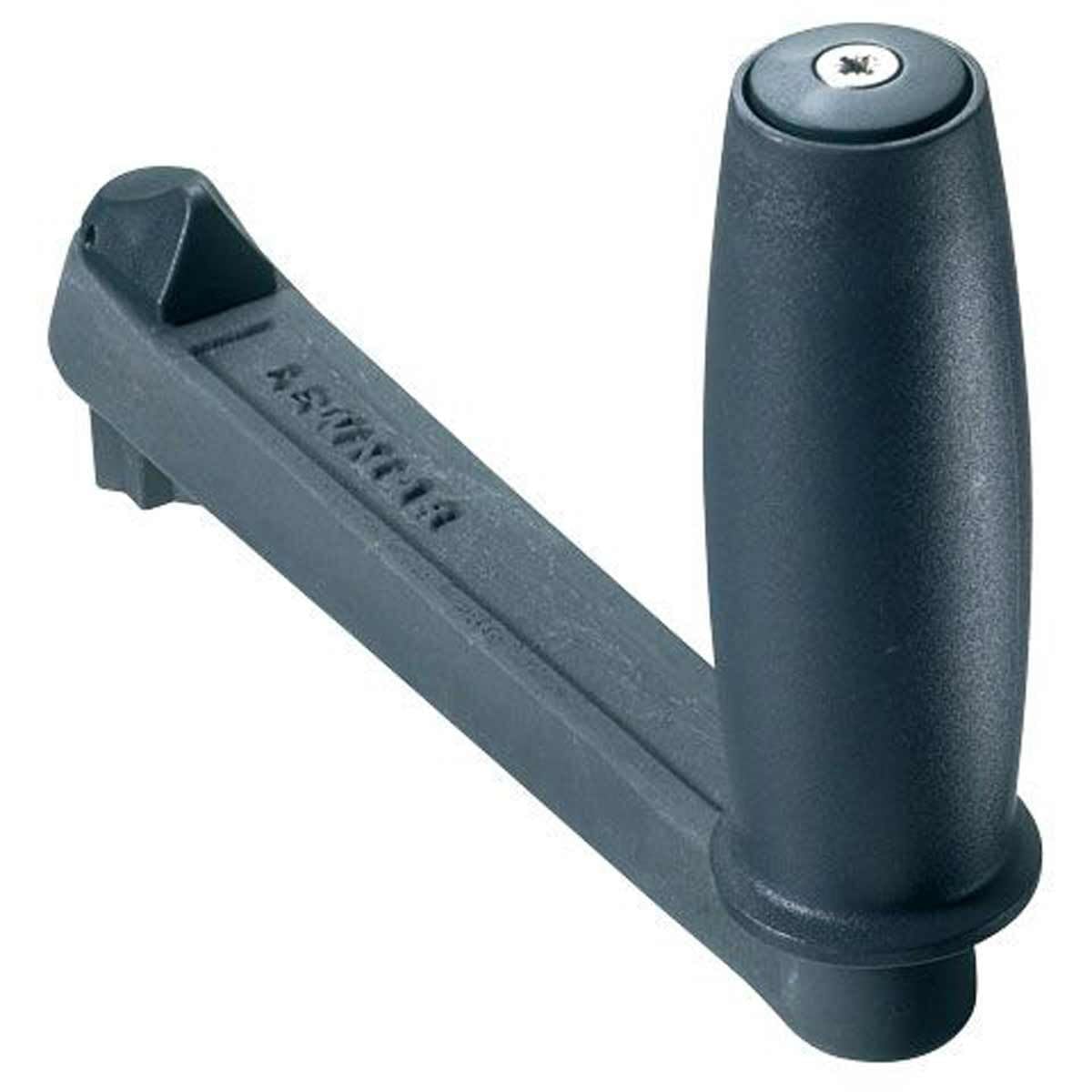Lewmar Standard Kurbel auf Kugeln mit schwarzem Griff, Aluminium, 200 mm, 68.201.20