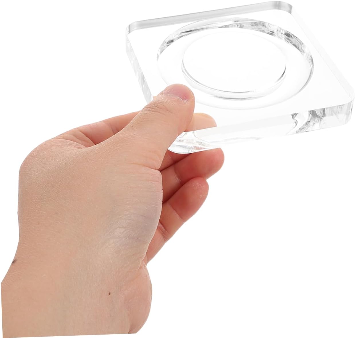 Anneome Transparent Jewelry Making Board for Crafting Bracelets Necklaces Bead Strings Lightweight Stable Base for Easy Use Display