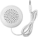 FANTIA Pillow Speaker, Portable 3.5mm Mini Pillow Stereo Outdoor Speaker for iOS, iOS, iOS, MP3, MP4, Android, CD Player etc,- White