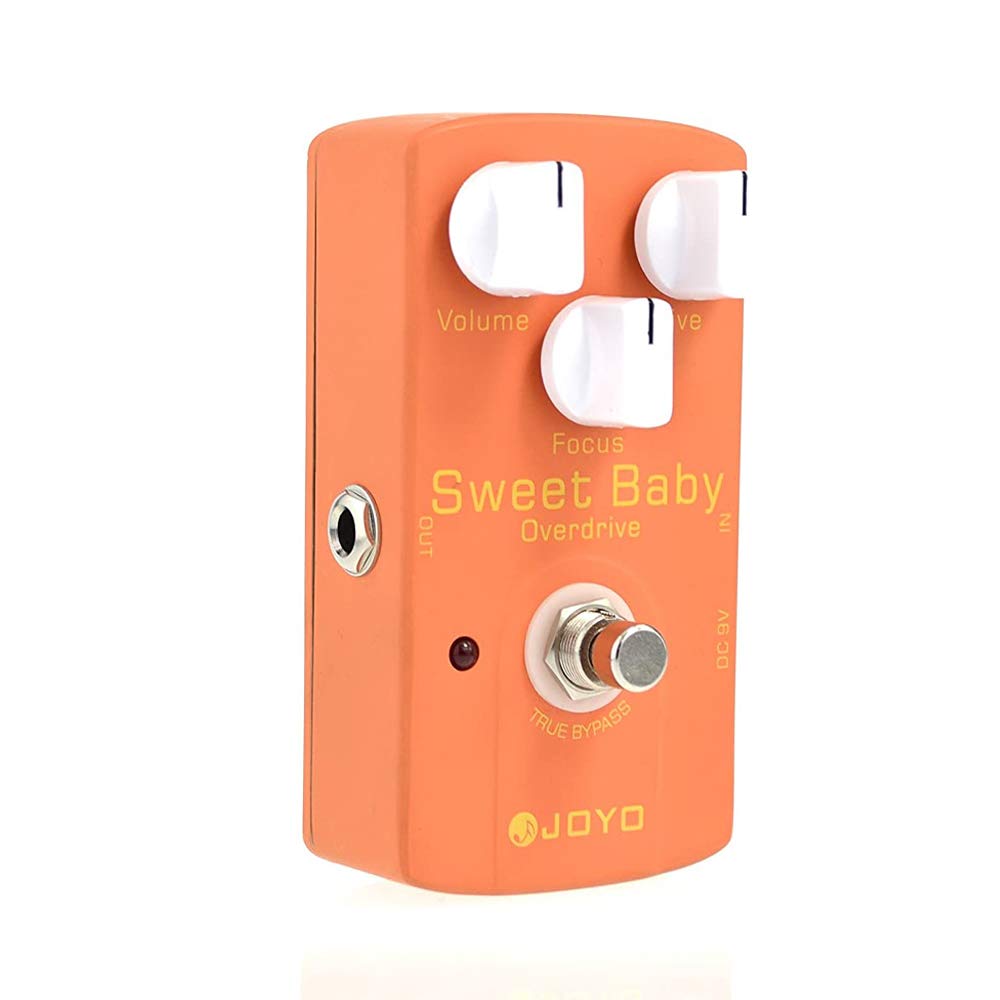 JOYO Sweet Baby JF-36 - Pedale Overdrive a basso guadagno, adatto a vari stili di OD per effetto chitarra elettrica, True Bypass