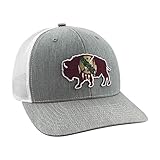 Game Day Sooner OK Buffalo - Adjustable Cap Smoke/White