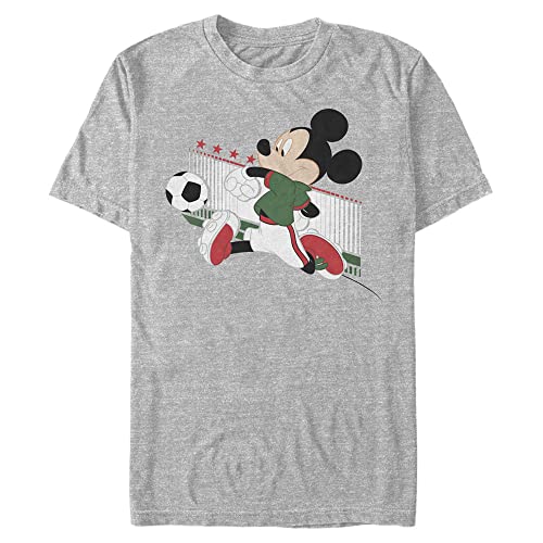 T-shirt Mickey Mexico Disney imprimé graphique vintage édition grand confort Athletic Heather