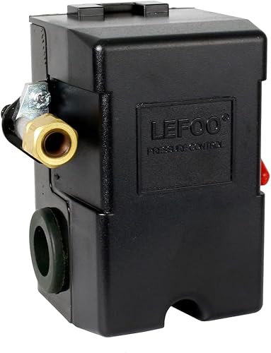 Interruptor de control de presión del compresor de aire de repuesto, puerto H1,1, 140-175PSI