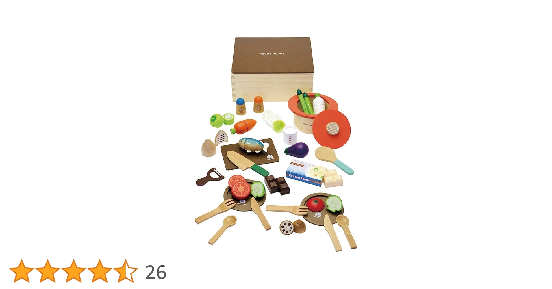 Amazon | ウッディプッディ はじめてのおままごと グツグツ煮込みお