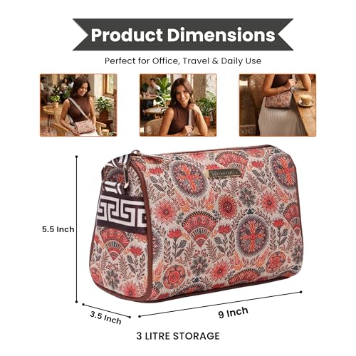 Image of Womanix Crossbody Sling Bag for daily use, shoulder sling Bag with Ajustable Strap, Small Trendy Sling Crossbody Bag, party sling, casual, travell