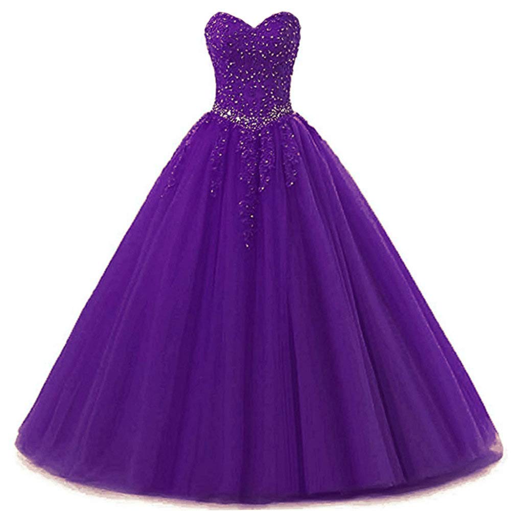Damen Liebsten Lang Tüll Formellen Abendkleid Ballkleid Festkleider