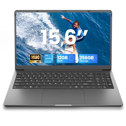 jumper 15,6 Zoll Laptop 12GB RAM 256GB SSD für Unternehmen und Studenten – Ansicht 1