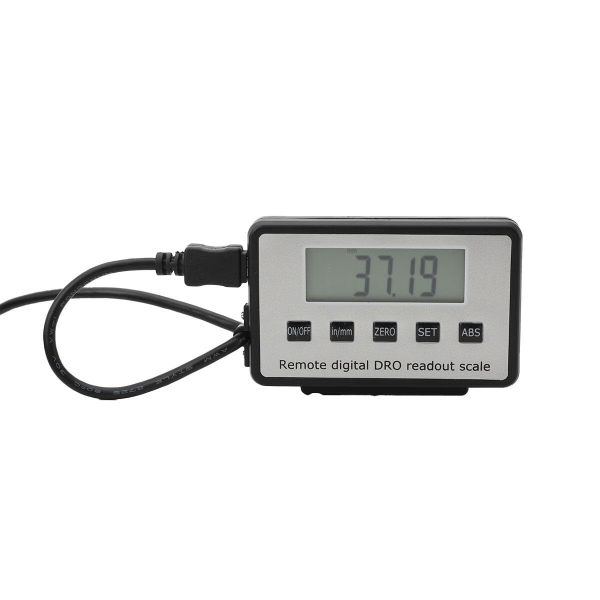 LCD Digitalanzeige Kit 0-300mm Digital Readout Kit Linearskala Anbaumeßschieber Präzises LCD-Ausleseset für Fräsmaschinen Drehmaschinen ±0,01mm Genauigkeit 3m/s
