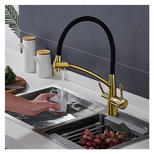 Robinets de cuisine à double bec pour eau purifiée et saine - 6