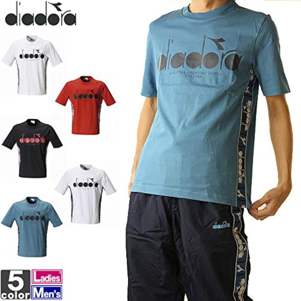 Amazon.co.jp: [ディアドラ] 半袖Tシャツ ユニセックス DSW9560