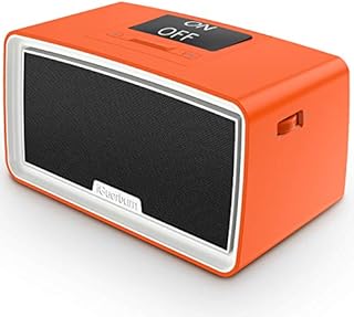 iGuerburn Upgraded 16GB Simple Music MP3 Player Dementia Products Gifts for People with Dementia Patients Alzheimers Easy Music Box for Elderly Seniors 9.4 x 4.9 x 4.7 inches (Orange)