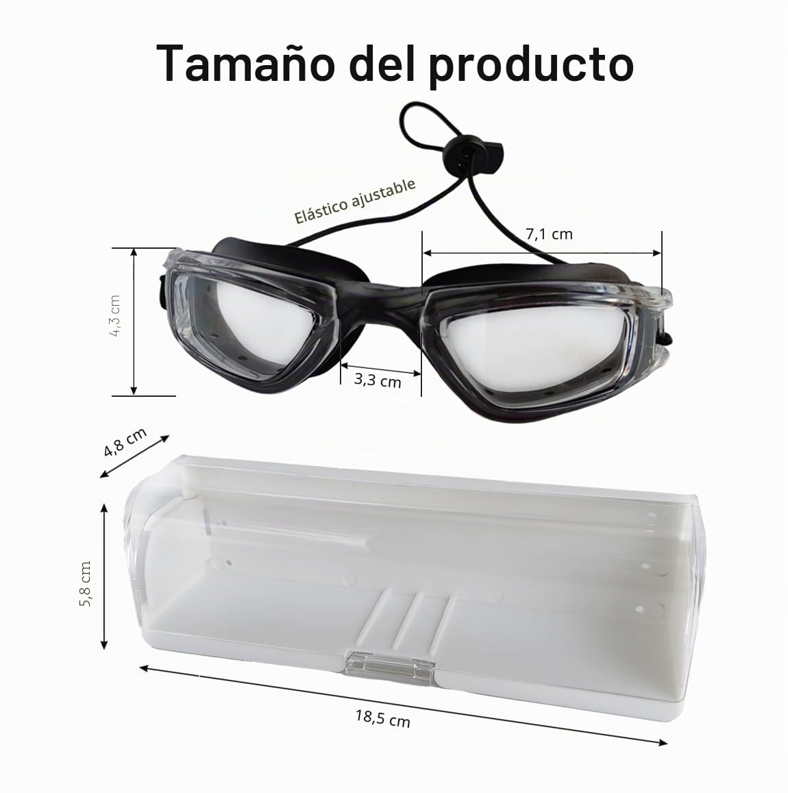 Gafas de cámara hidratante para aliviar la sequedad ocular, después de la cirugía y protección ocular, cuidado de ojos 3D, máscara hidratante con orificios de aire