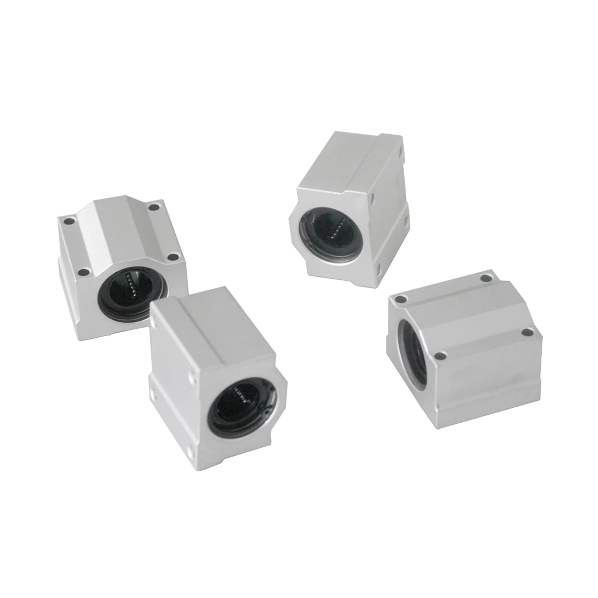 Linearbewegung Kugellager, Gleitblock, SCS6UU SCS8UU SCS10UU SCS10UU SCS12UU SCS16UU SCS20UU, Linearwelle für 3D-Drucker, 10pcs (Color : 10pc, Size : SCS8UU)