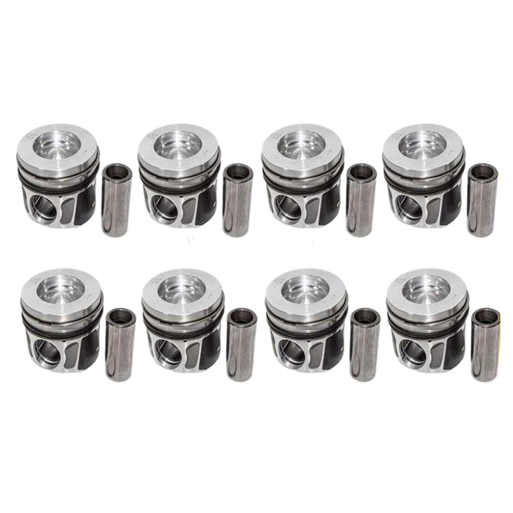 Jeu de pistons et d'anneaux de moteur, 8 pièces, pour 448DT 4.4 Diesel TDV8 SDV8 LAND VOGUE, Compatible avec
