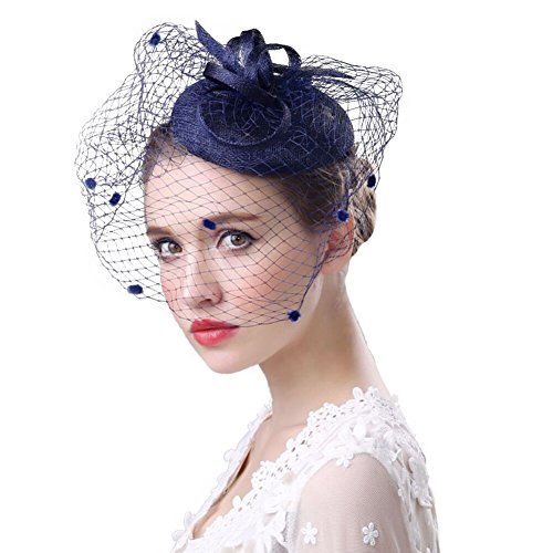 Coiffure chapeau mariage femme pour cocktail et soirée habillée