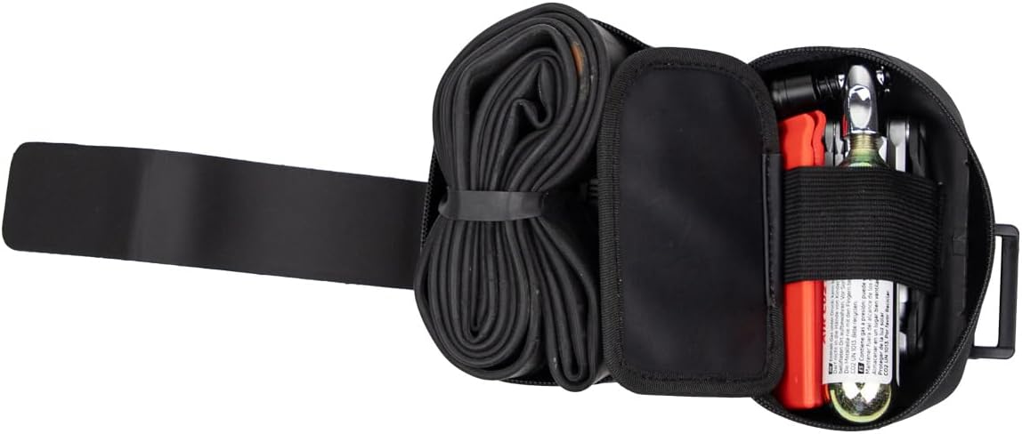 ZEFAL Z Off-Road Pack - MTB Saddle Bag - Bicycle Saddle Bag for MTB and XC - Small Waterproof and Lightweight Mountain Bike Bag - 0.6L - 90g, Black